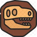 Dinosaur Skull  Icon
