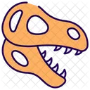 Dinosaur skull  Icon