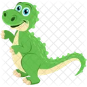 Tyrannosaurus Dinosaurier Saurier Symbol