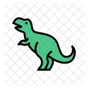 Dinosaurier Prahistorische Tier Symbol