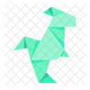 Dinosaurier-Origami  Symbol