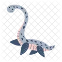 Dinosaurio Elasmosaurus Elasmosaurus Dragon Icono