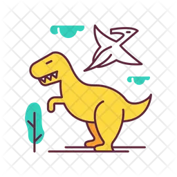 Dinosaurios  Icono