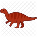 Dinosaurus Iguanodon Symbol