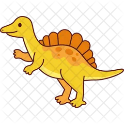 Dinosaurus Spinosaurus  Icon