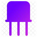 Diodo Semicondutor Resistor Icon