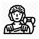 Dionysus Greek God Icon