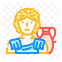Dionysus Greek God Icon
