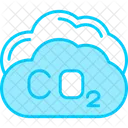 Dioxido De Carbono Nuvem Meio Ambiente Ícone