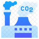 Dioxido De Carbono Contaminacion Co 2 Icono