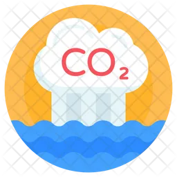 Dióxido de carbono  Icono