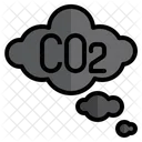 Dioxido De Carbono Co 2 Contaminacion Icono