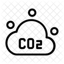 Dióxido de carbono  Icono