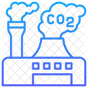 Dioxyde De Carbone Pollution Co 2 Icône