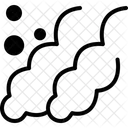 Co 2 Nuage Echappement Icône