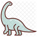 Diplodocus Dinosaur Animal Icon