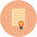 Diploma Certificado Titulo Icono