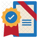 Diploma Guarantee Certificate Icon