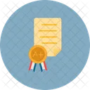 Certificate Degree Education Icon