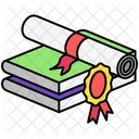 Graduation Success Certificate Icon