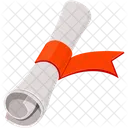 Diploma Certificate Degree Icon