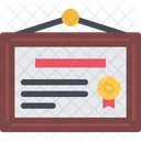 Diploma Certificate Icon