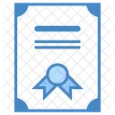 Certification Diploma Education Icon