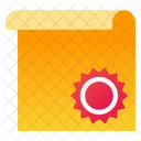 Diploma Document Certificate Icon