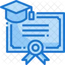 Diploma Certificate Quality Icon