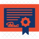 Diploma Achievement Approved Icon