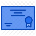 Diploma Certificate  Icon