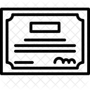 Diploma  Icono
