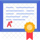 Diploma Certificate Degree Icon
