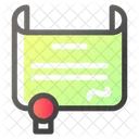Diploma Certificate Degree Icon