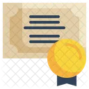 Diploma Prize Reward  Icon