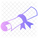 Diploma scroll  Icon