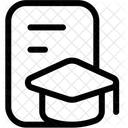 Diplomarbeit Forschung Studium Symbol