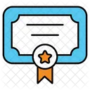 Diplome Certificat Diplome Icône