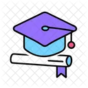 Diplome Education Apprentissage Icône