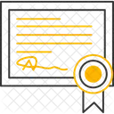 Certificat d'études  Icône