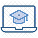 Diplôme en ligne  Icône