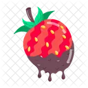 Dipped Strawberry  Icon