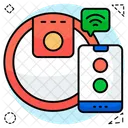 Direção do carro  Ícone