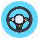 Direccion Direccion Del Coche Volante De Control Icono