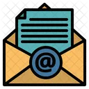 Dirección de correo electrónico  Icono