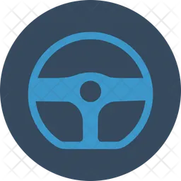 Dirección del coche  Icono
