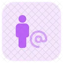 Dirección de usuario  Icono