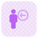Dirección del usuario  Icono