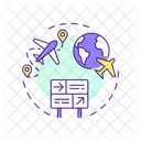 Aviation Airspace Flight Icon
