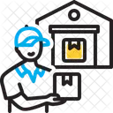 Cdirect Suppliers Supplier Delivery Boy Icon